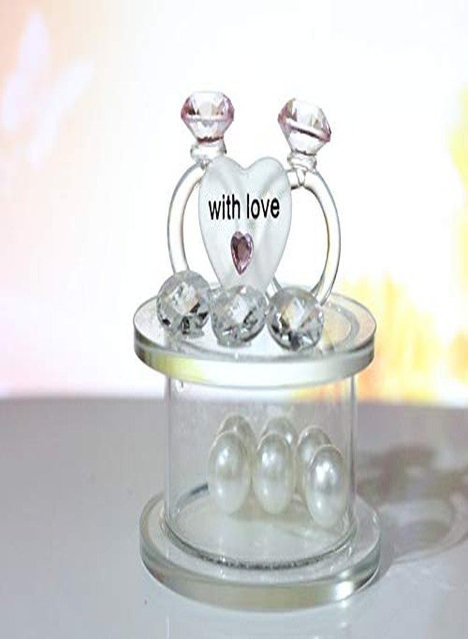 Lilone Crystal Showpiece Figurine (6x7 cm, Transparent) - Image 3